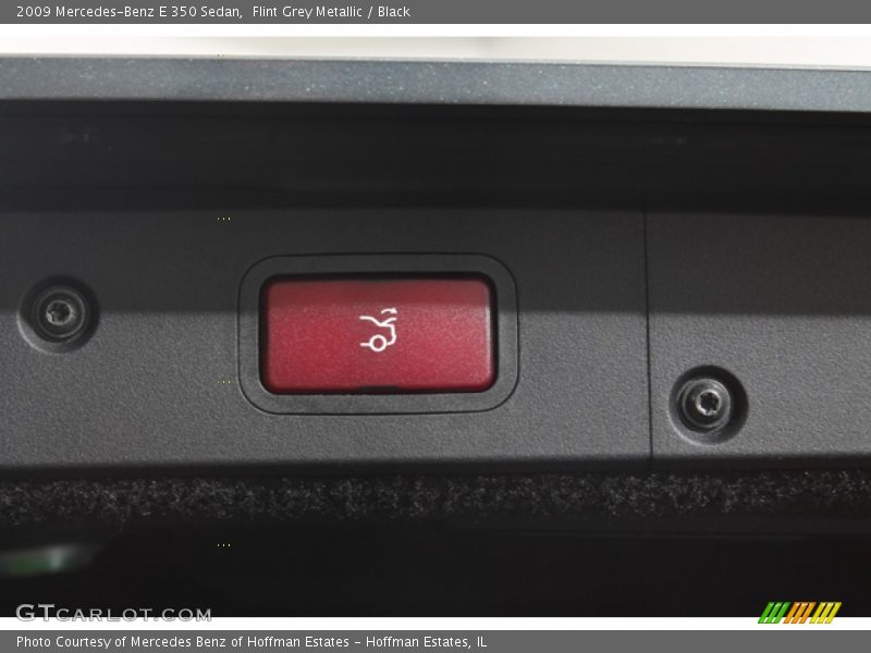 Flint Grey Metallic / Black 2009 Mercedes-Benz E 350 Sedan