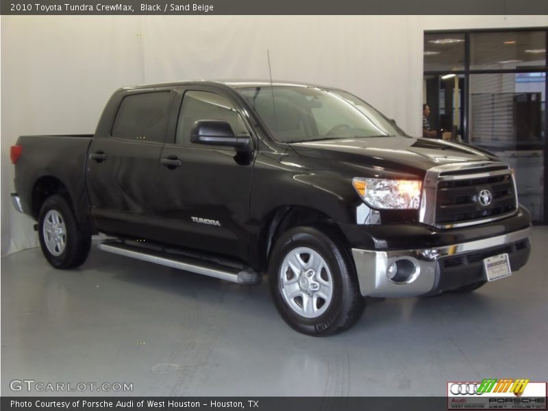 Black / Sand Beige 2010 Toyota Tundra CrewMax