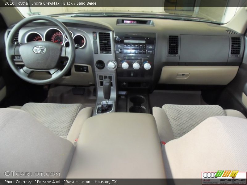 Black / Sand Beige 2010 Toyota Tundra CrewMax