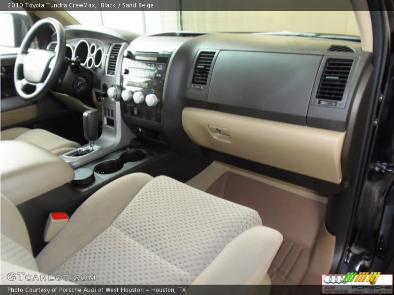 Black / Sand Beige 2010 Toyota Tundra CrewMax