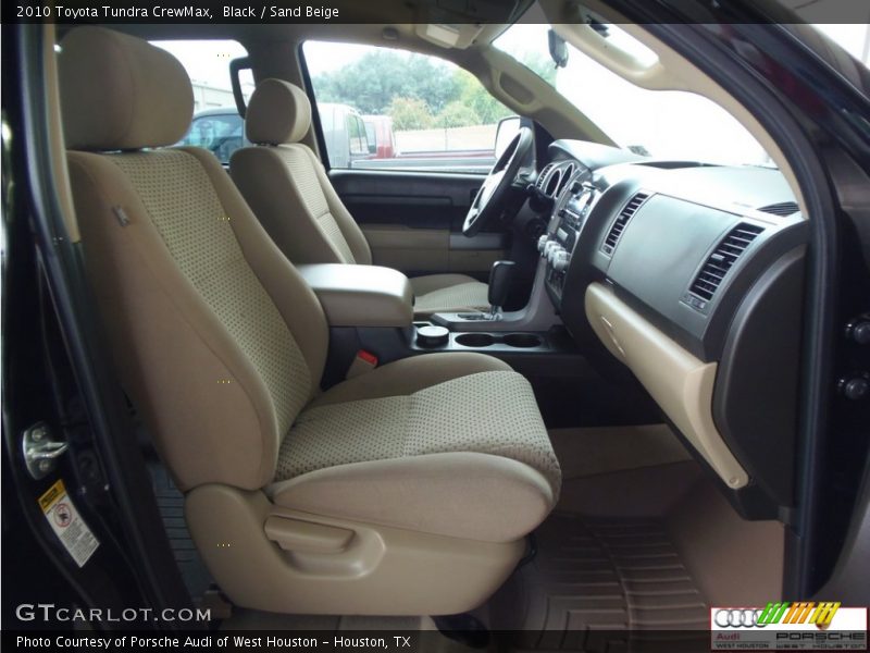 Black / Sand Beige 2010 Toyota Tundra CrewMax