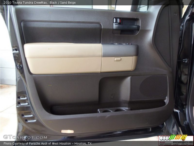 Black / Sand Beige 2010 Toyota Tundra CrewMax