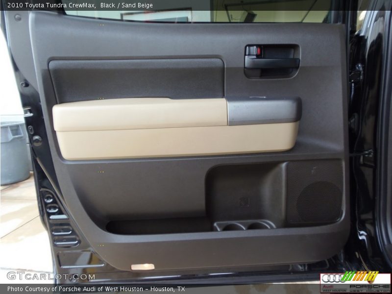 Black / Sand Beige 2010 Toyota Tundra CrewMax