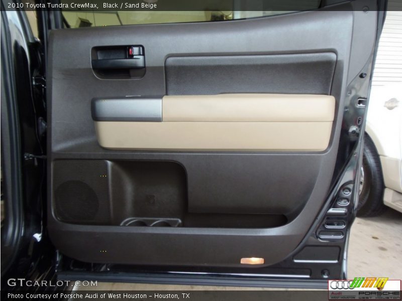 Black / Sand Beige 2010 Toyota Tundra CrewMax