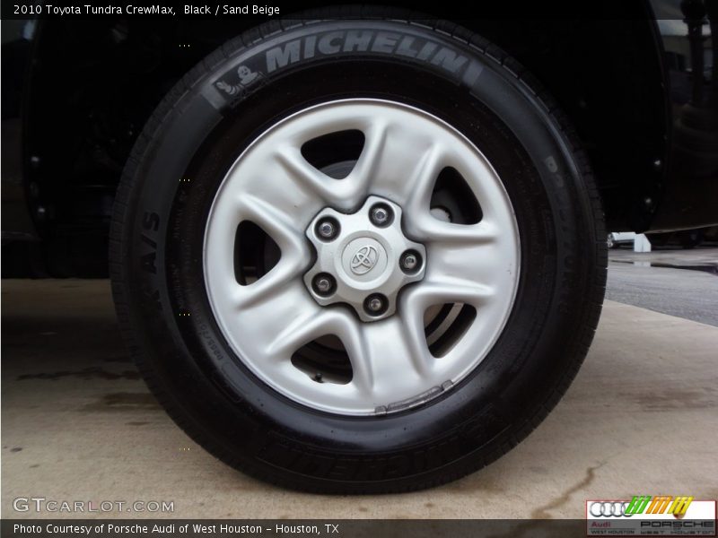 Black / Sand Beige 2010 Toyota Tundra CrewMax