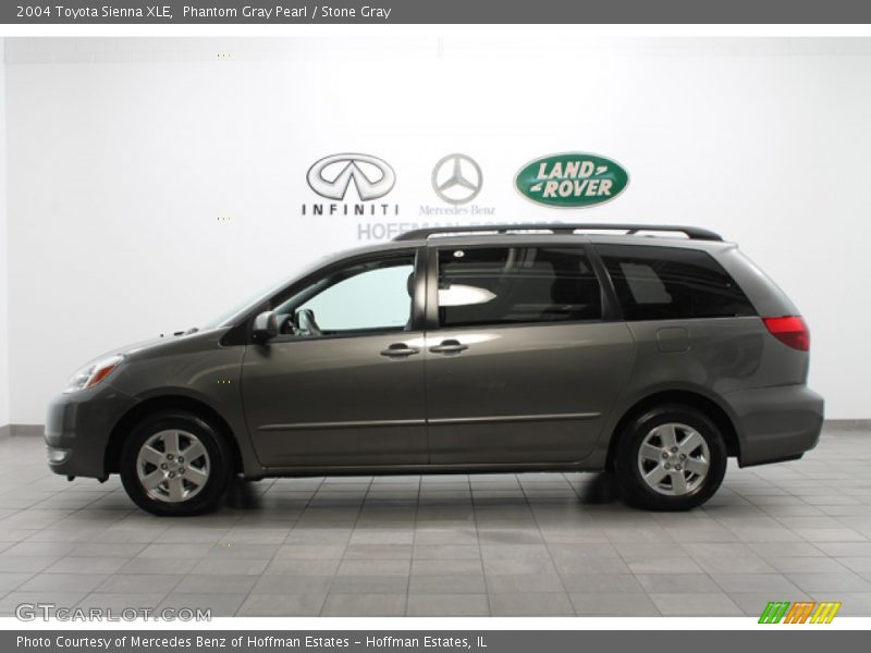 Phantom Gray Pearl / Stone Gray 2004 Toyota Sienna XLE