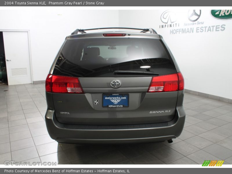 Phantom Gray Pearl / Stone Gray 2004 Toyota Sienna XLE