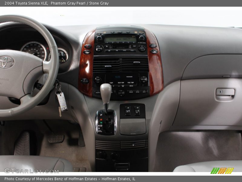 Phantom Gray Pearl / Stone Gray 2004 Toyota Sienna XLE