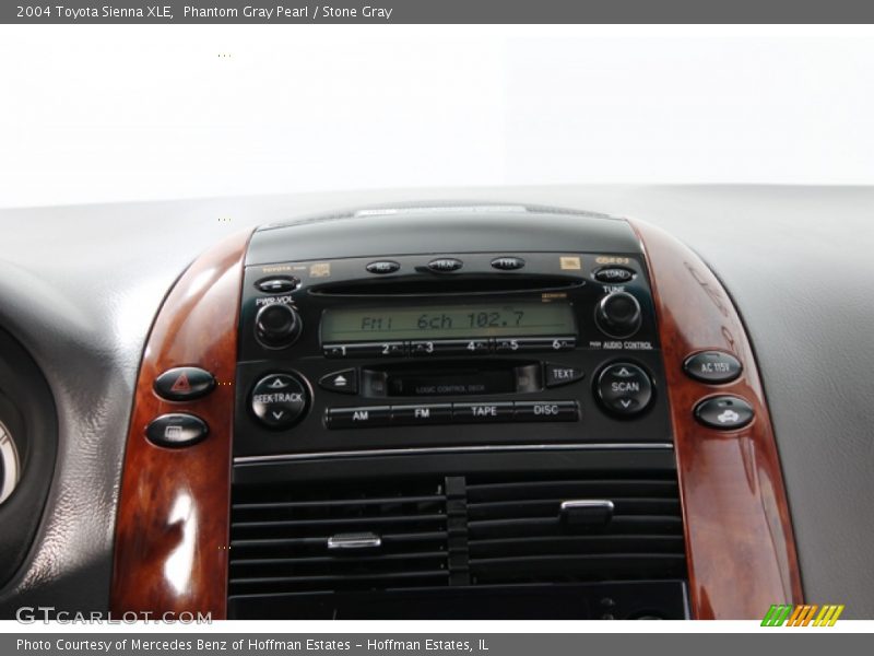 Phantom Gray Pearl / Stone Gray 2004 Toyota Sienna XLE