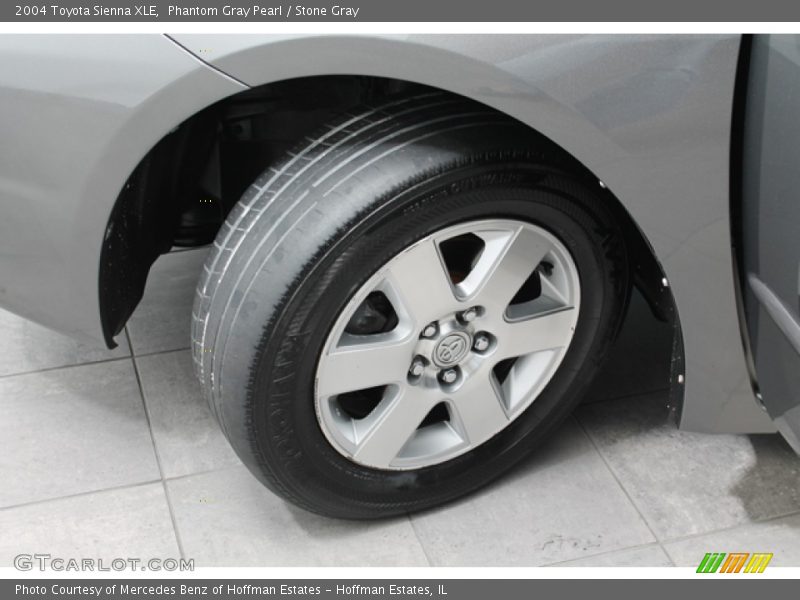 Phantom Gray Pearl / Stone Gray 2004 Toyota Sienna XLE