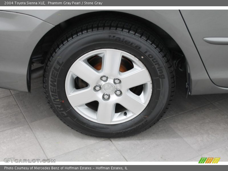 Phantom Gray Pearl / Stone Gray 2004 Toyota Sienna XLE