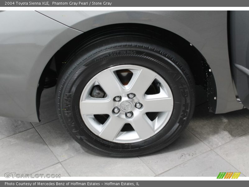 Phantom Gray Pearl / Stone Gray 2004 Toyota Sienna XLE