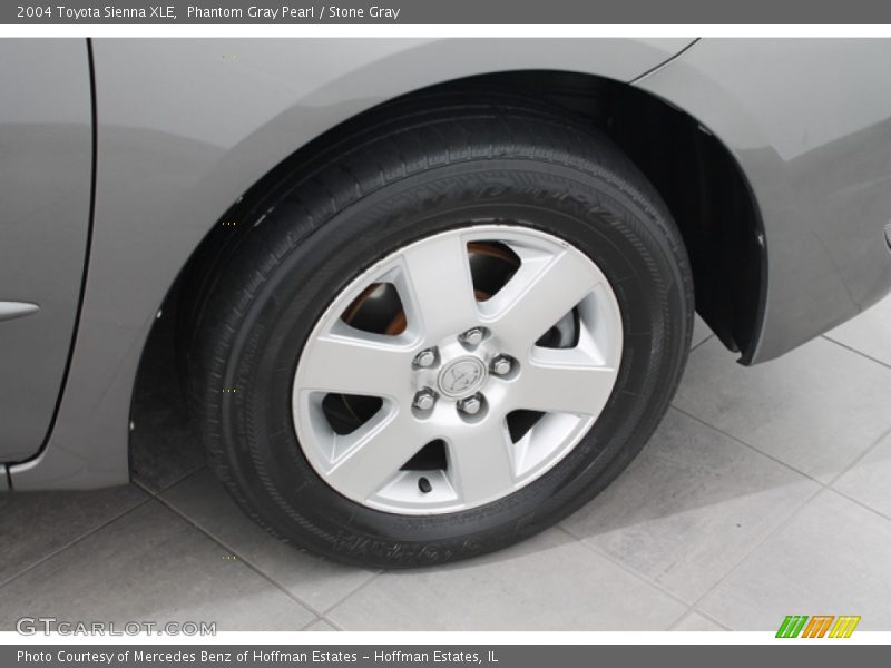 Phantom Gray Pearl / Stone Gray 2004 Toyota Sienna XLE
