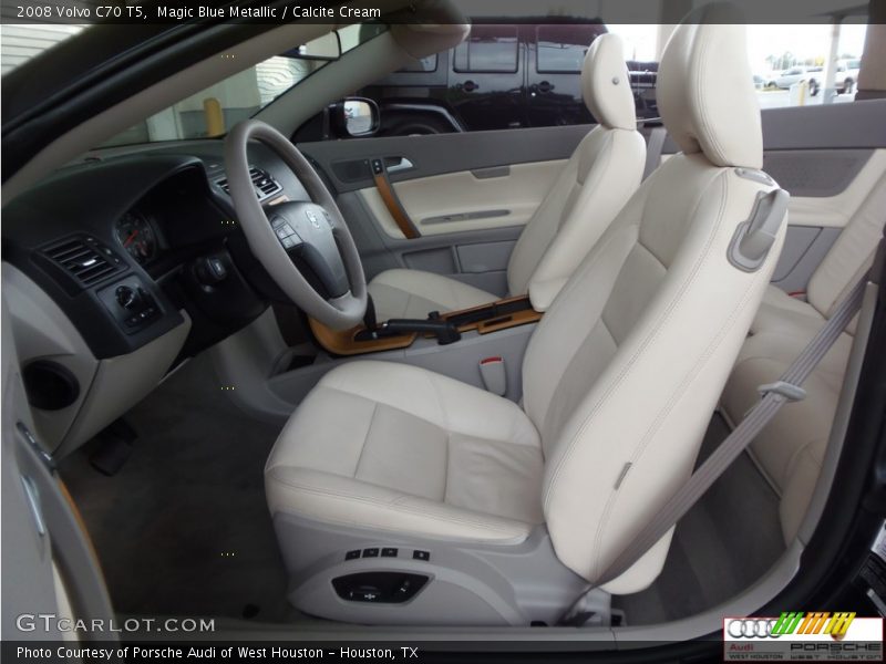 Magic Blue Metallic / Calcite Cream 2008 Volvo C70 T5