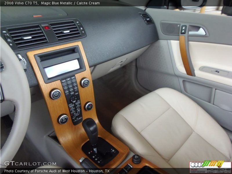 Magic Blue Metallic / Calcite Cream 2008 Volvo C70 T5