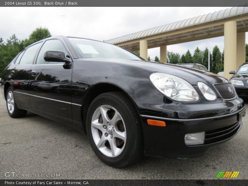 Black Onyx / Black 2004 Lexus GS 300