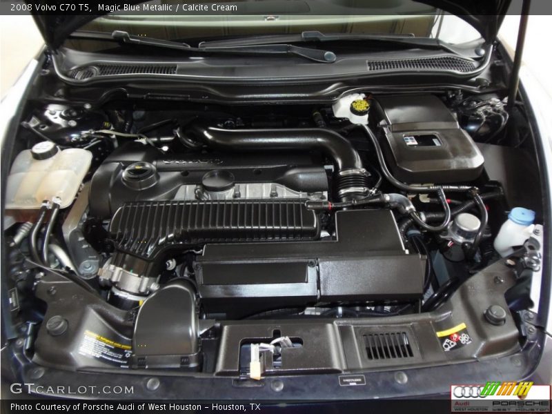 Magic Blue Metallic / Calcite Cream 2008 Volvo C70 T5