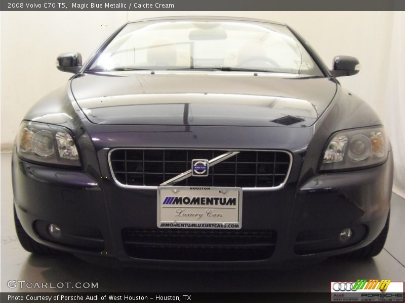 Magic Blue Metallic / Calcite Cream 2008 Volvo C70 T5