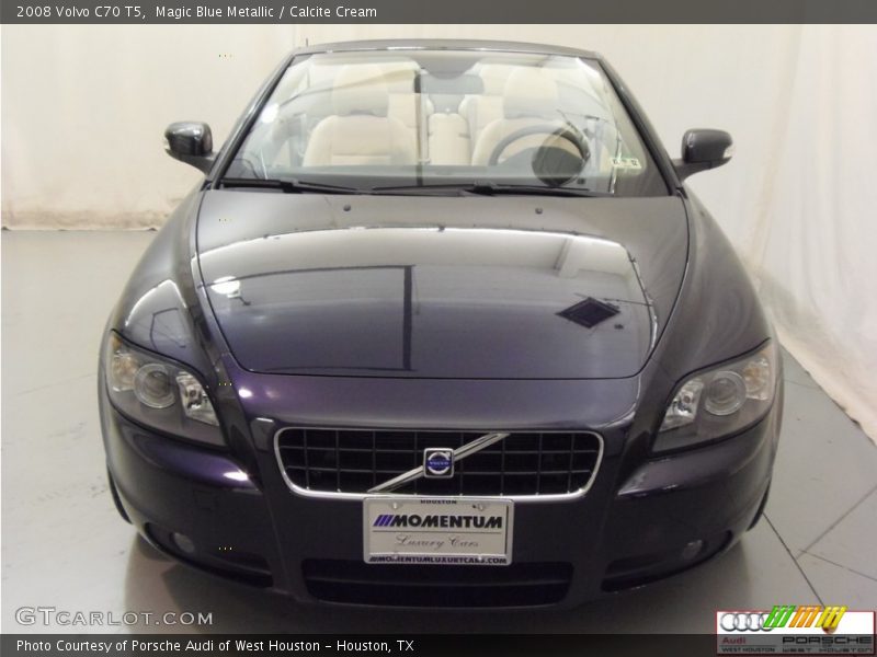 Magic Blue Metallic / Calcite Cream 2008 Volvo C70 T5
