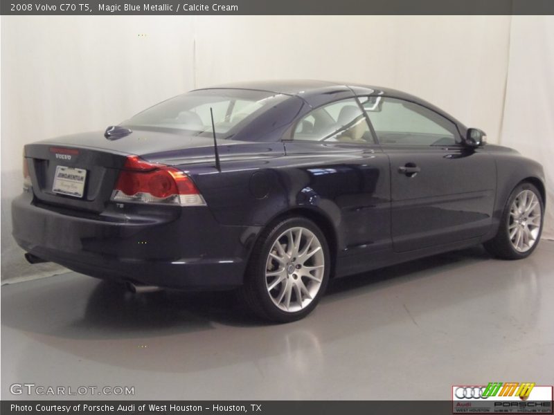 Magic Blue Metallic / Calcite Cream 2008 Volvo C70 T5