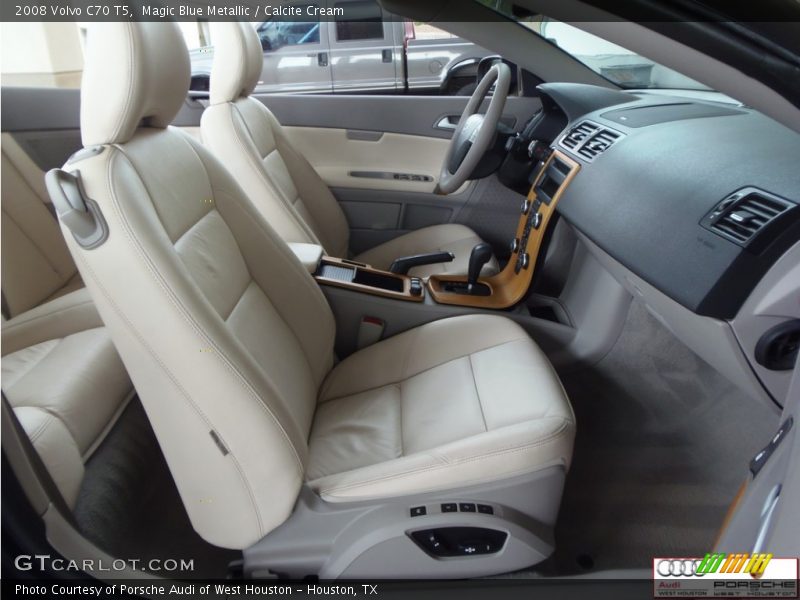 Magic Blue Metallic / Calcite Cream 2008 Volvo C70 T5