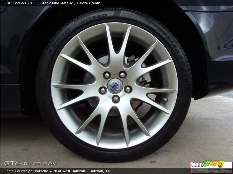 Magic Blue Metallic / Calcite Cream 2008 Volvo C70 T5