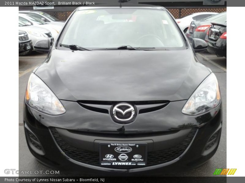 Brilliant Black / Black 2011 Mazda MAZDA2 Sport