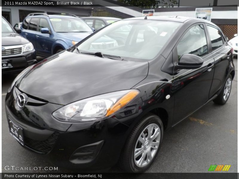 Brilliant Black / Black 2011 Mazda MAZDA2 Sport