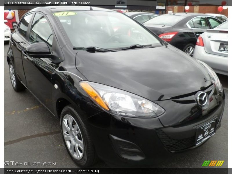 Brilliant Black / Black 2011 Mazda MAZDA2 Sport