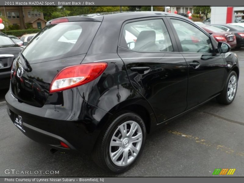 Brilliant Black / Black 2011 Mazda MAZDA2 Sport