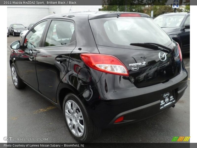 Brilliant Black / Black 2011 Mazda MAZDA2 Sport