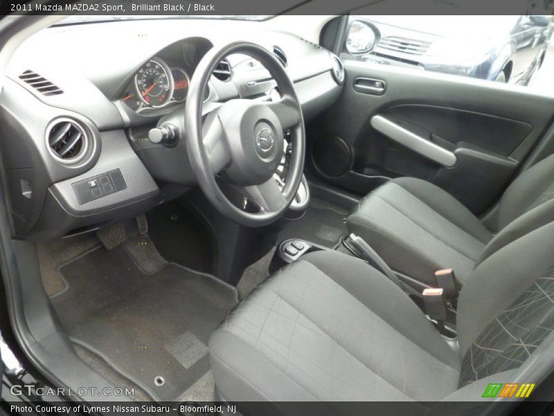 Brilliant Black / Black 2011 Mazda MAZDA2 Sport