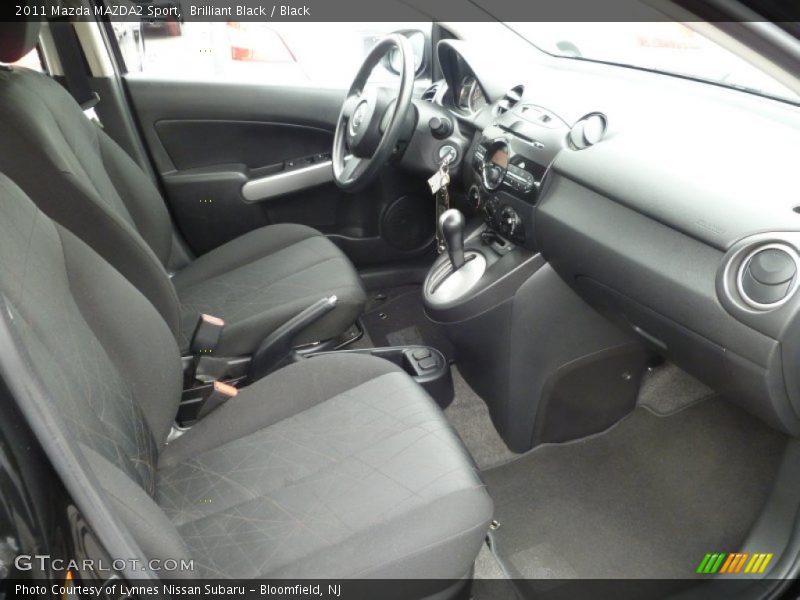 Brilliant Black / Black 2011 Mazda MAZDA2 Sport