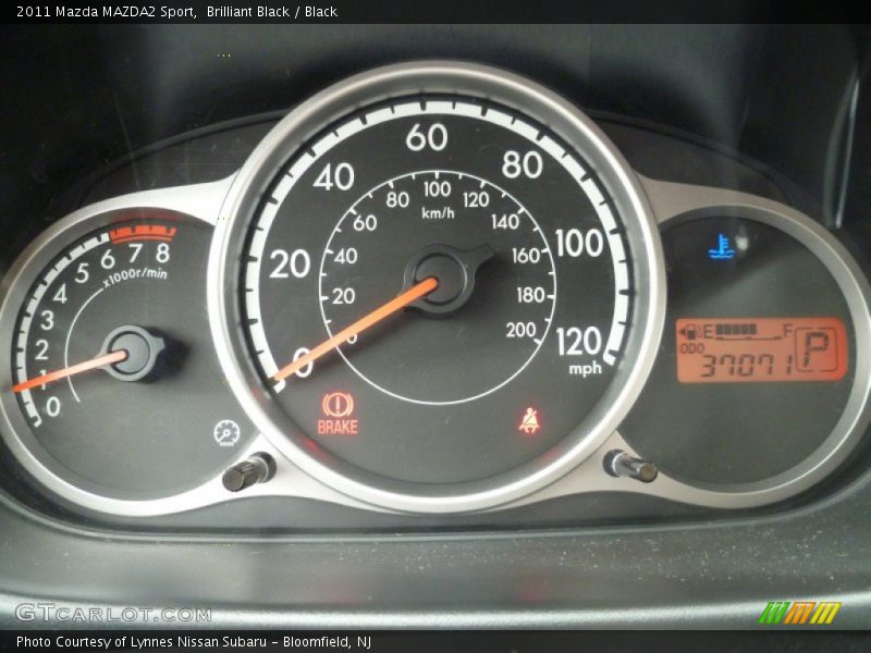 Brilliant Black / Black 2011 Mazda MAZDA2 Sport