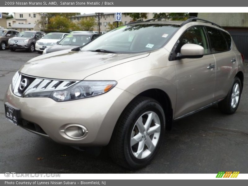 Saharan Stone Metallic / Black 2009 Nissan Murano SL AWD