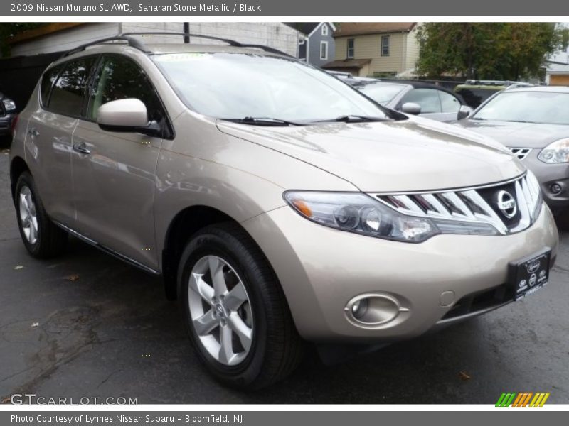 Saharan Stone Metallic / Black 2009 Nissan Murano SL AWD