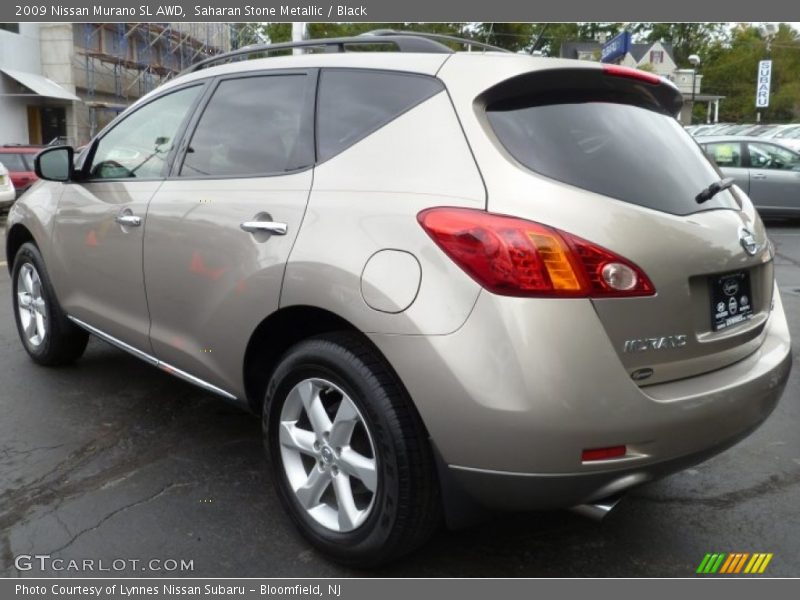 Saharan Stone Metallic / Black 2009 Nissan Murano SL AWD