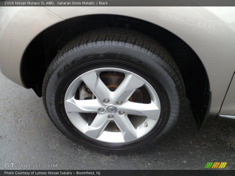Saharan Stone Metallic / Black 2009 Nissan Murano SL AWD