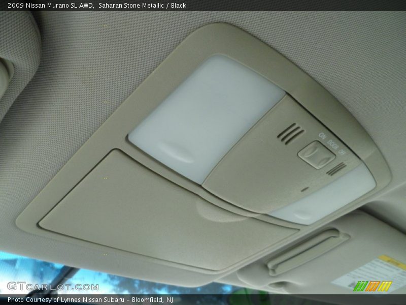 Saharan Stone Metallic / Black 2009 Nissan Murano SL AWD