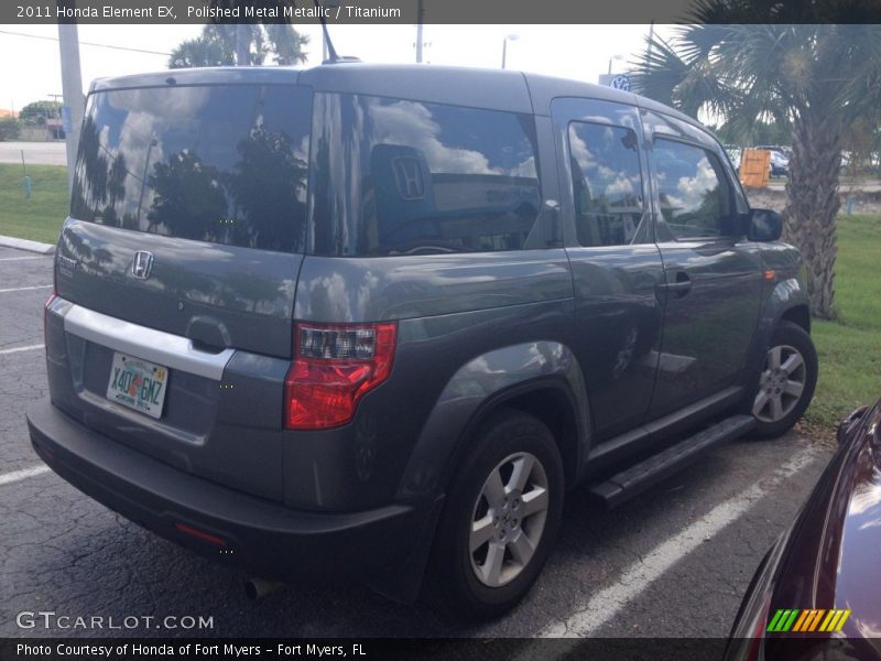Polished Metal Metallic / Titanium 2011 Honda Element EX