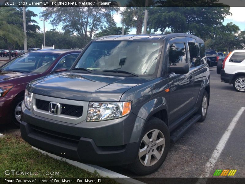 Polished Metal Metallic / Titanium 2011 Honda Element EX
