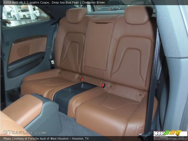 Deep Sea Blue Pearl / Cinnamon Brown 2009 Audi A5 3.2 quattro Coupe