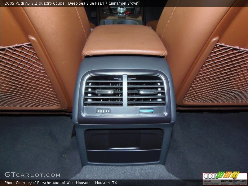 Deep Sea Blue Pearl / Cinnamon Brown 2009 Audi A5 3.2 quattro Coupe
