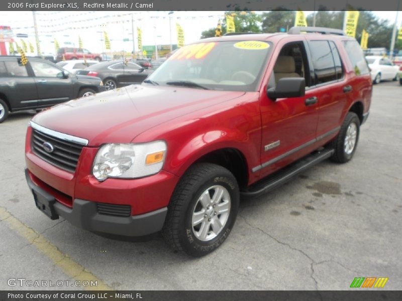 Redfire Metallic / Camel 2006 Ford Explorer XLS
