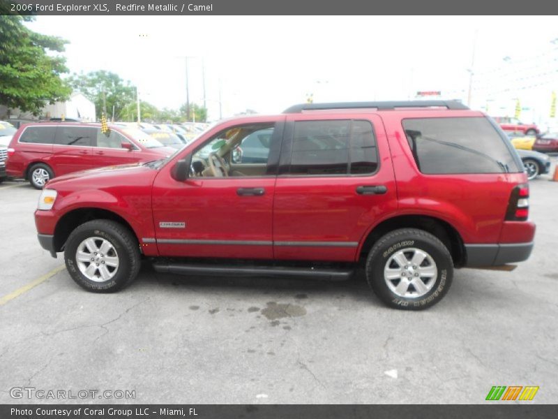 Redfire Metallic / Camel 2006 Ford Explorer XLS