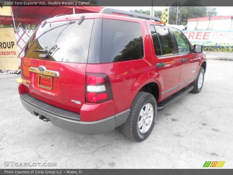 Redfire Metallic / Camel 2006 Ford Explorer XLS