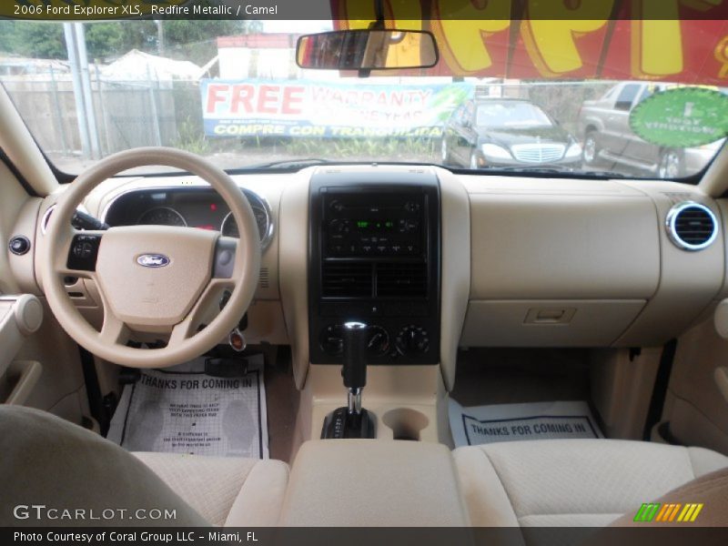 Redfire Metallic / Camel 2006 Ford Explorer XLS