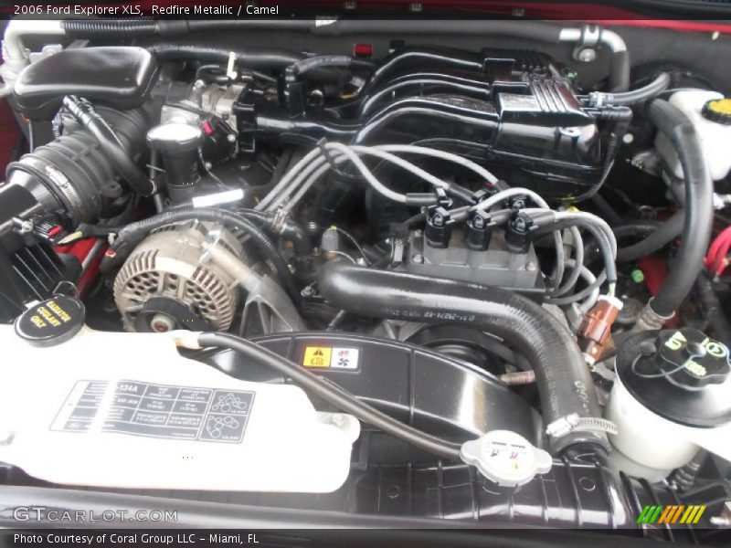 Redfire Metallic / Camel 2006 Ford Explorer XLS