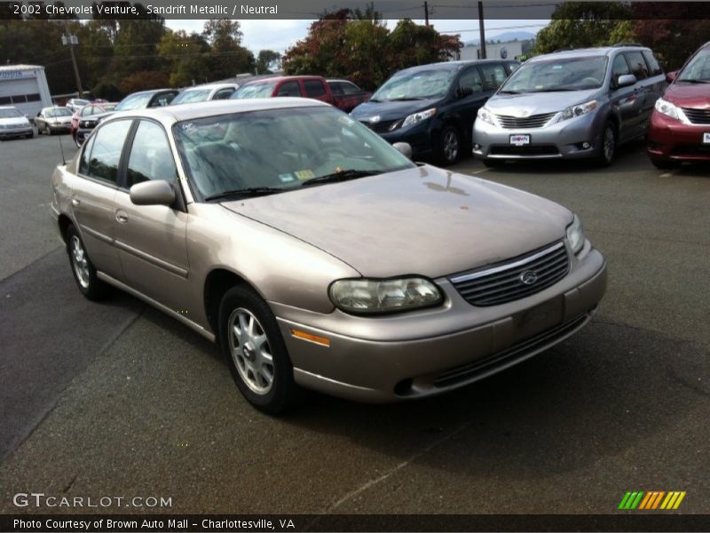 Sandrift Metallic / Neutral 2002 Chevrolet Venture