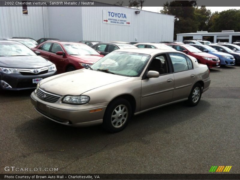 Sandrift Metallic / Neutral 2002 Chevrolet Venture